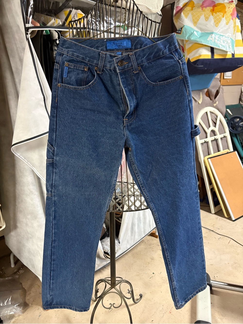 Seneca Blue woman’s  Dark Blue Carpenter Jeans